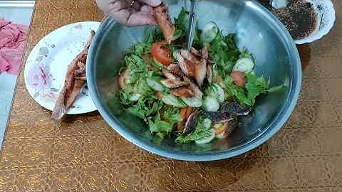 Cách Làm GỎI SẦU ĐÂU TRỘN VỚI KHÔ CÁ LÓC ngon tuyệt - Món Ăn Ngon Mỗi Ngày