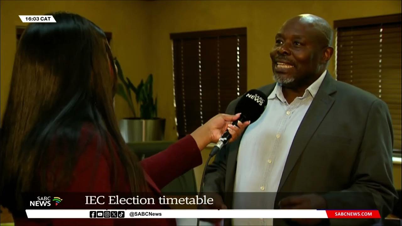 2024 Elections Latest on IEC Election timetable YouTube
