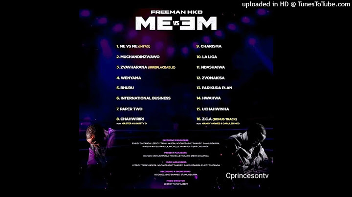 Freeman HKD -Hwahwa [ME vs ME Album]