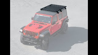 RIVAL Aluminum NoDrilling Roof Rack Jeep Wrangler JL 4Door 2Door