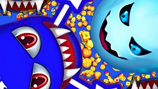🐍 WORMZONE.IO | Giant Slither Snake | Epic Worm Zone Biggest snake , lenzz yt screenshot 3