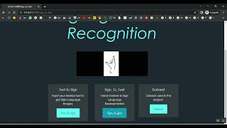 Sign Language Hand Gestures using Live Camera in Python Projects screenshot 5