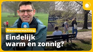 Komt de lente eindelijk op gang? | Maandverwachting april screenshot 2