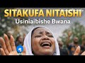 TITLE Pigana Kwa Ajili Yangu SITAKUFA NITAISHI Usiniaibishe Bwana