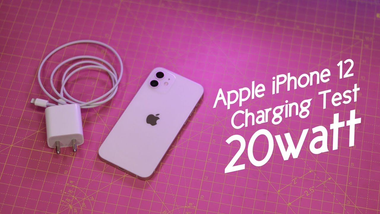 Apple 20watt Fast Charger For iPhone 12!! Apple iPhone 12 Charging