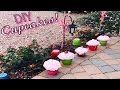 DIY CUPCAKE DECOR TUTORIAL!! | Candyland Christmas Decor