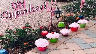 DIY CUPCAKE DECOR TUTORIAL!! | Candyland Christmas Decor