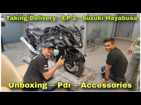 2024 Suzuki Hayabusa | Uncrate | PDI | Accessories Installation | PPF Installation | BTS | DNA VLOGS