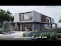 5-Bedroom Modern Minimalist House Plan | 4,000 sq ft | 5-Beds 3.5-Baths