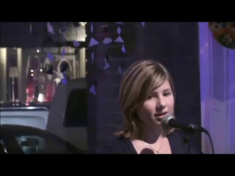 Michaela Rowe amazing young singer performs at Ind...