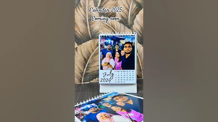 Calendar 2025 #calendar #calendar2025 #yt #love #handmadegifting #artandcraft #handmadegifts #shorts