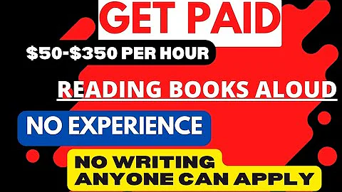 Make $50-$350 per hour l Just Read Books Aloud/ WF...