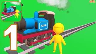 Rail Lands - Gameplay Walkthrough Part 1 (Android, iOS)