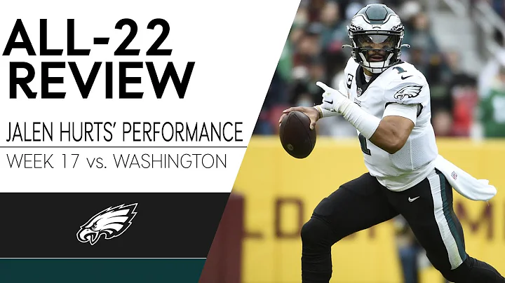 Breaking Down Jalen Hurts' Performance vs. Washington | Eagles All-22 Review