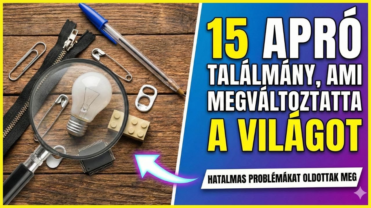 15 Apró Találmány ami Megváltoztatta a Világot