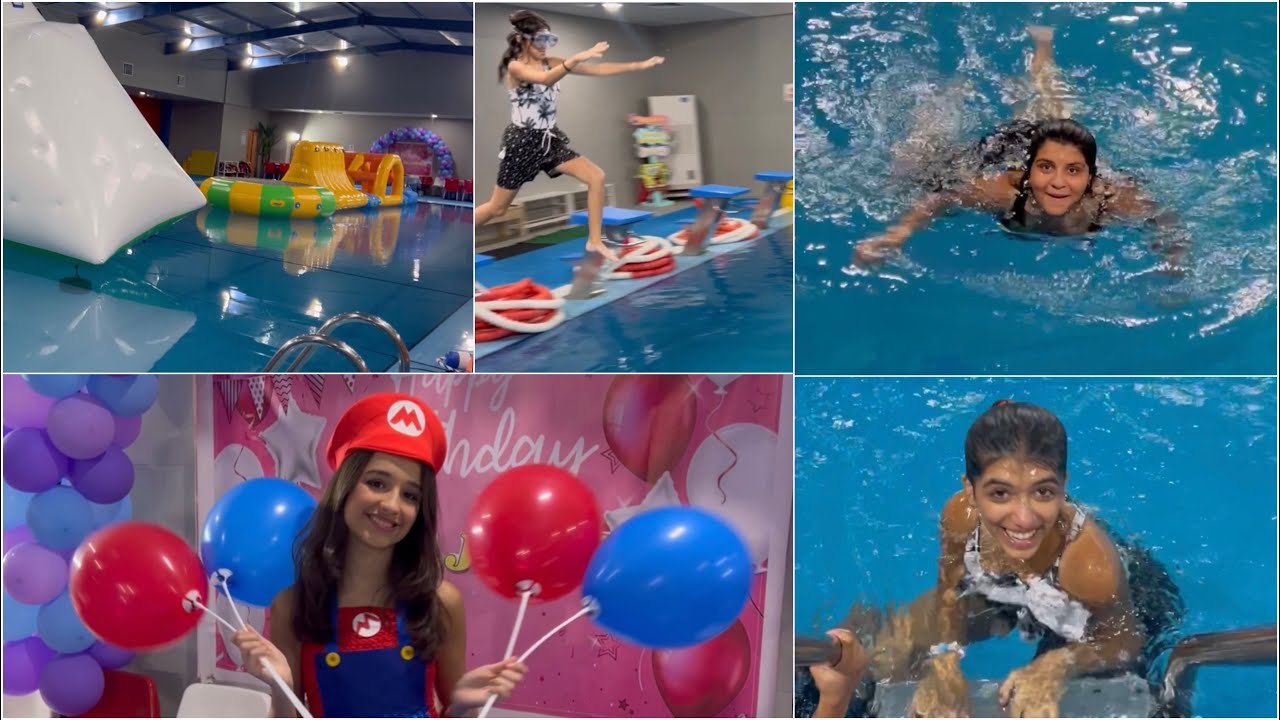 حفلة عيدميلاد الجود في المسبح و الالعاب المائية 🎉