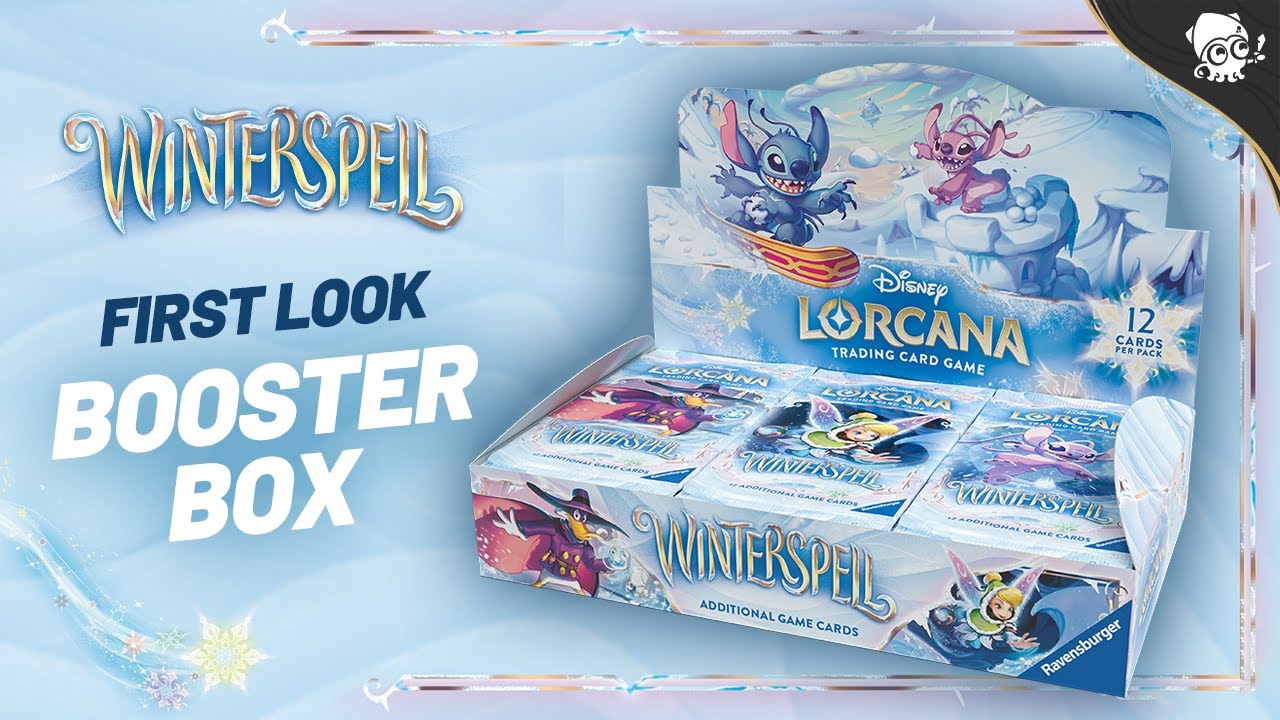 Winterspell BOOSTER BOX Opening | Disney Lorcana Early Look! Winterspell BOOSTER BOX Opening | Disney Lorcana Early Look!