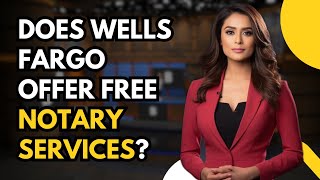 Does Wells Fargo Offer Free Notary Services?