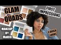 Makeup By Mario Glam Quads! First Impressions, Swatches, Looks!