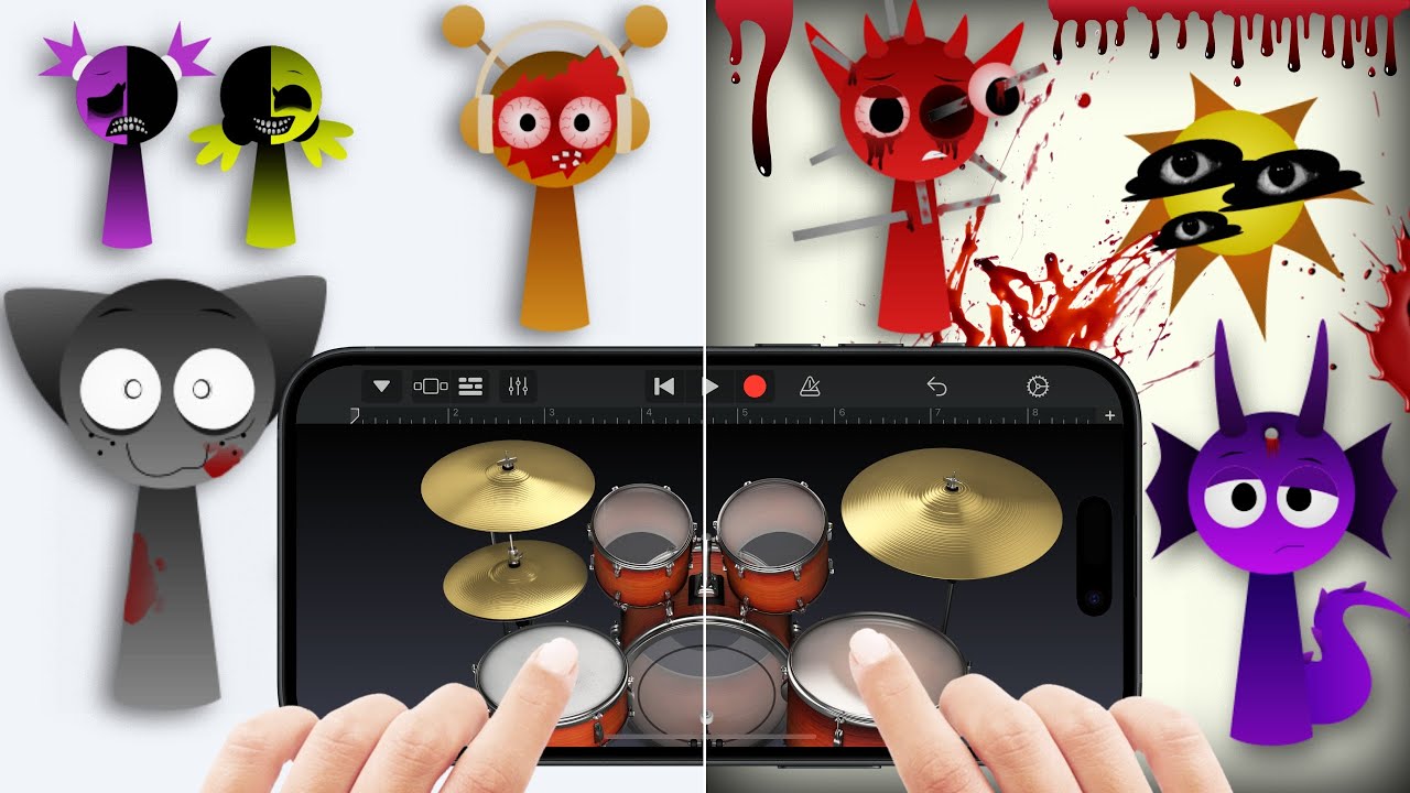 Incredibox Sprunki Swap Retextured (Phase 2) Recreated in GarageBand!