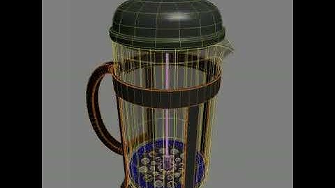 3D Model of French Press Review