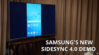 Samsung's new SideSync 4.0 demo screenshot 4