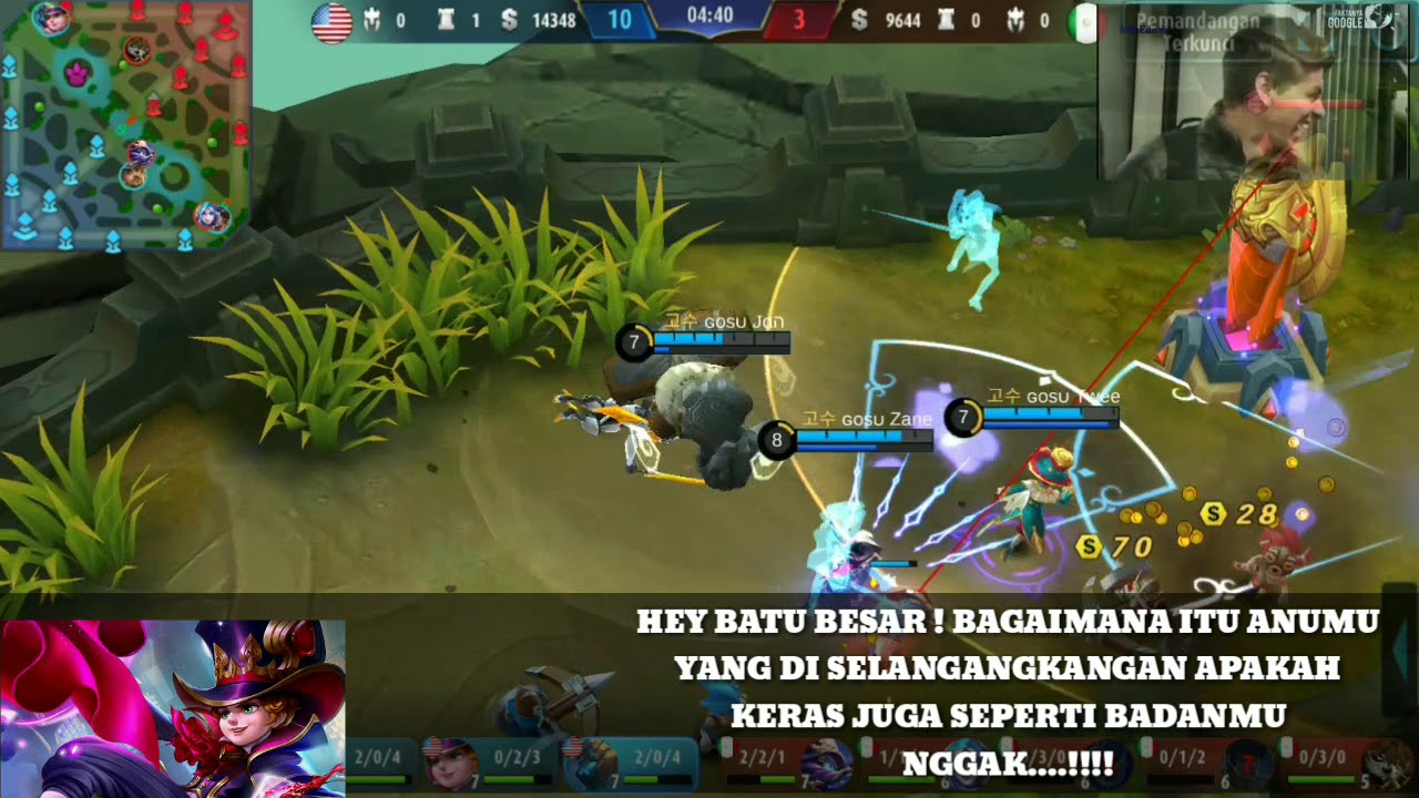 MOBILE LEGEND BANG BANG Moment Lucu Saat Pertandingan WTF Moment