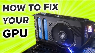How To TRY and FIX a Graphics Card (COMPLETE Start to Finish)