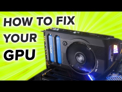 How To TRY and FIX a Graphics Card (COMPLETE Start to Finish)
