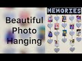 Latest photo frame creation idea!! Beautiful Home decor wall hanging!! Photo hanging DIY