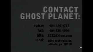 Cartoon Networkle Cardcontact Idghost Planet Industriescn Productions 1997