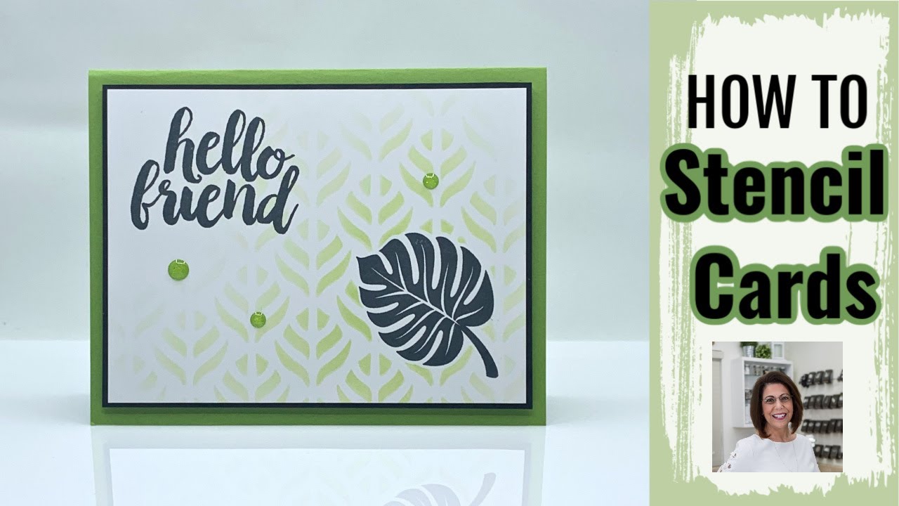 how-to-stencil-cards-the-easy-way-youtube