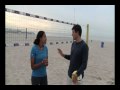 Beach Volleyball Court Vision Drill