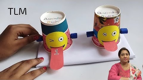 Ascending and Descending Order TLM | Maths TLM for Primary School | Numbers TLM | TLM