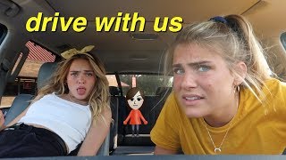DRIVE WITH US (ft. my sis Brie) !!! | Summer Mckeen
