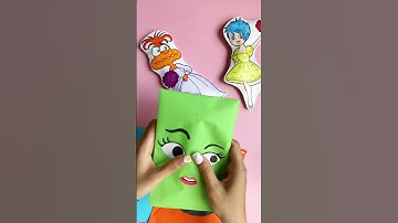 Joy , Disgust , Anxiety , Sadness INSIDE OUT 2 Blind Bag | Squishy Paper Inside Out 2