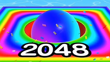 Ball Run 2048 -⚽️🏀 Gameplay Top All Levels (Android,iOS) Part 40 Mobile Game