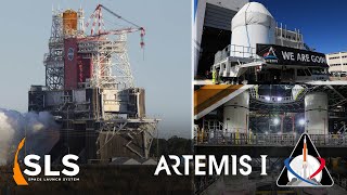 Path to the Pad for Artemis I Episode 4: Launch Preparations and Firing up the Artemis I rocket