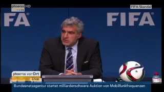 Pressekonferenz mit Walter De Gregorio am 27.05.2015