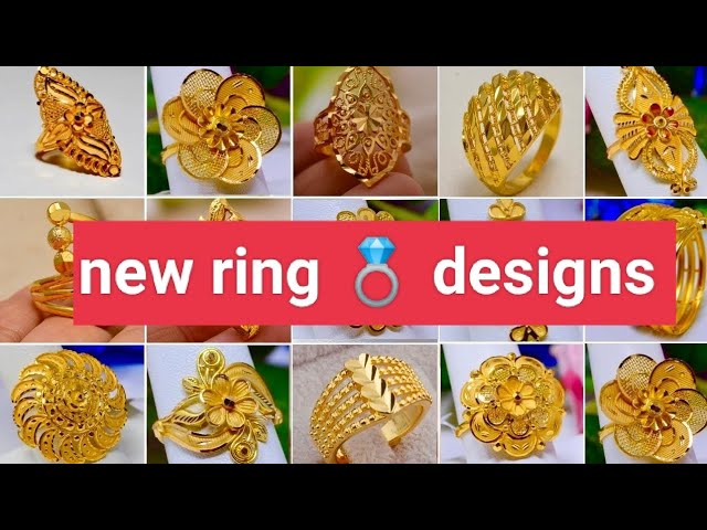 hard-chough87: New design gold ring for girl.