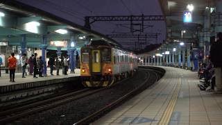 【列車紀錄】台鐵DR1000型 八堵站進站、出站紀錄(台湾鉄道管理局DR1000型気動車 到着・出発集 八堵駅にて)