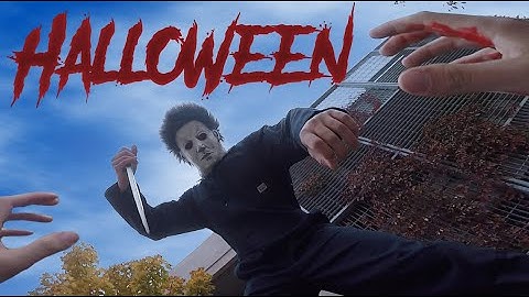 Halloween Michael Myers VS Parkour POV