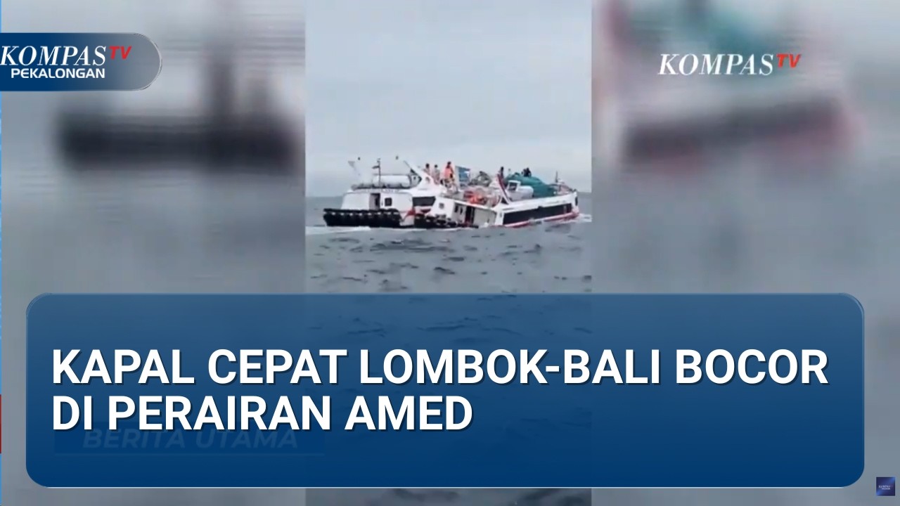 Evakuasi Masif di Tengah Laut! Kapal Lombok-Bali Bocor, Seluruh Penumpang Dievakuasi