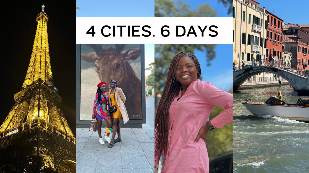 4 Cities in 6 Days 🇫🇷🇮🇹🇪🇸 | Paris, Milan, Venice & Madrid Travel Vlog