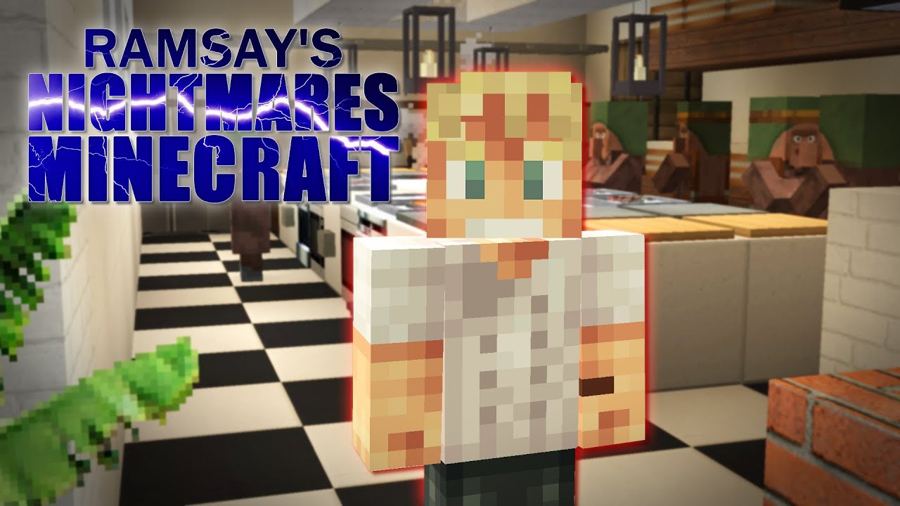 Gordon Ramsay finds a kitchen nightmare in a Minecraft kitchen | #Shorts