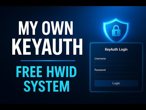 I Built My Own KeyAuth (Free HWID System)