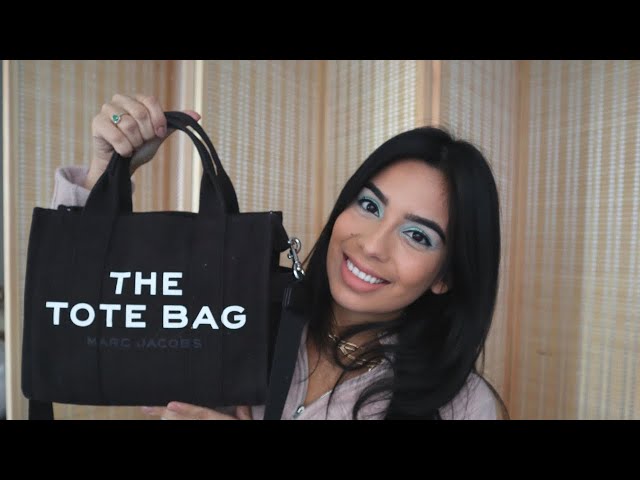 The Marc Jacobs Mini Jacquard Tote bag Unboxing & Whats In My Bag 