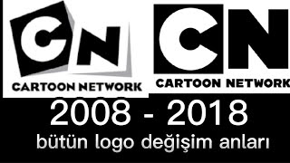 cartoon network Türkiye nin tüm logo değişim anları Resimi
