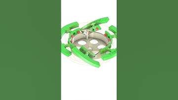 Rotate and flip #machine#solidworks #simulation #mechanism