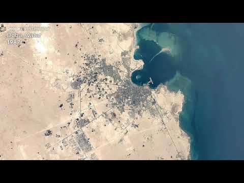 Google Earth Timelapse: Doha, Qatar